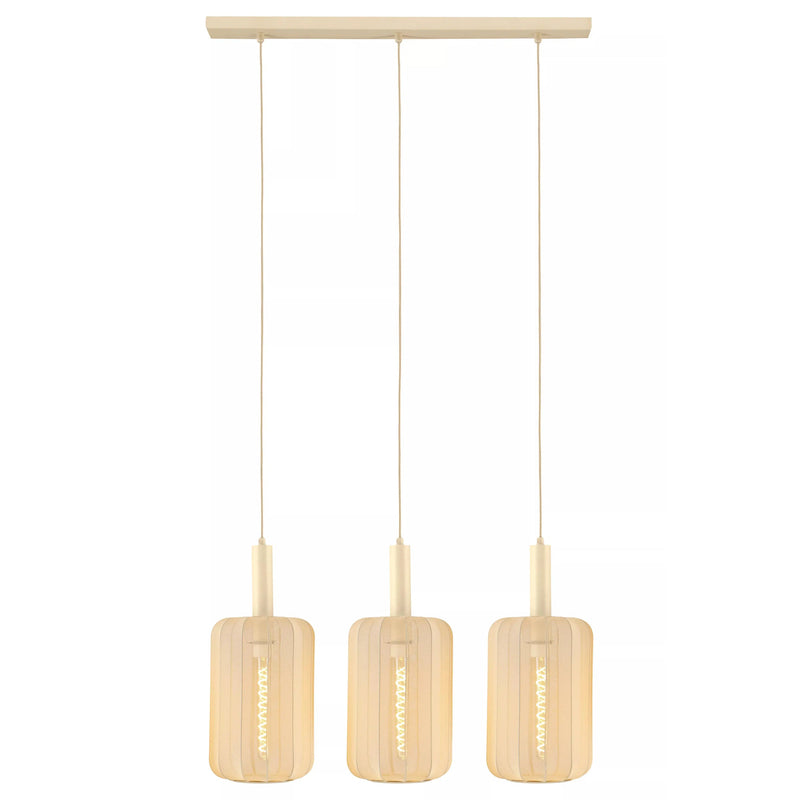 Lucide Corina hanglamp beige-LUCIDE (verlichting)-Bouwhof shop