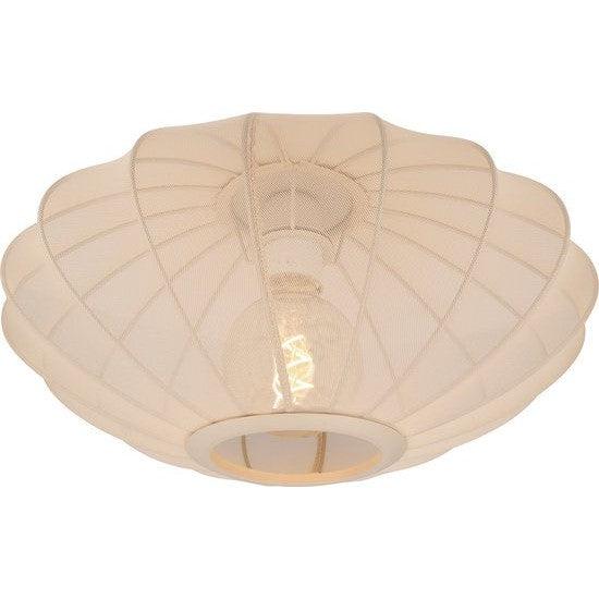 Lucide Corina plafonnière Ø40 cm beige-LUCIDE (verlichting)-Bouwhof shop