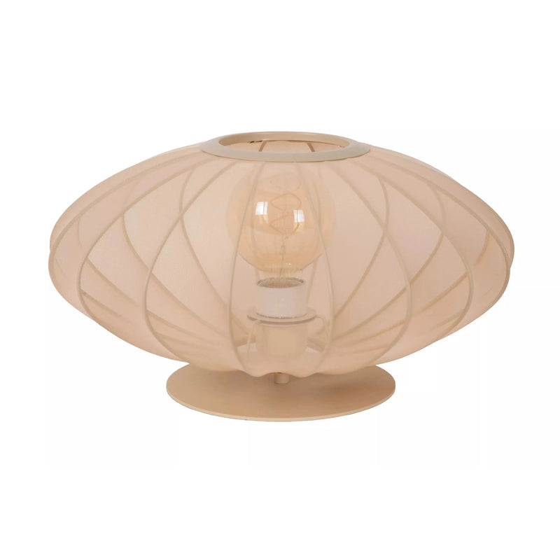 Lucide Corina tafellamp beige Ø40 cm-LUCIDE (verlichting)-Bouwhof shop