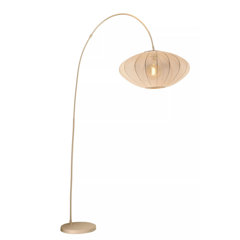 Lucide Corina vloerlamp beige-LUCIDE (verlichting)-Bouwhof shop