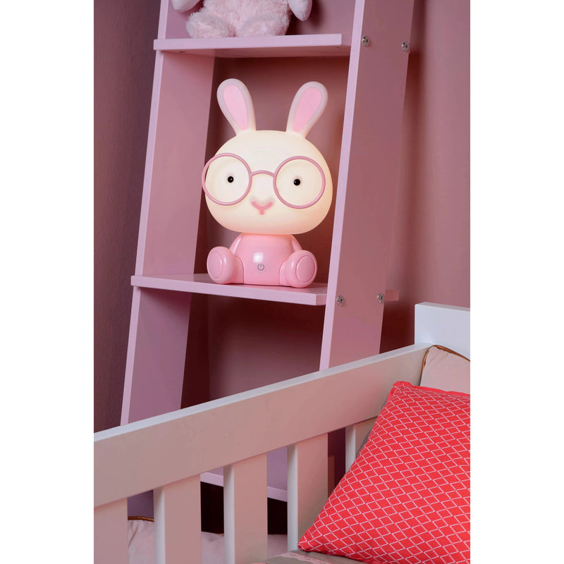 Lucide Dodo Rabbit tafellamp roze-LUCIDE (verlichting)-Bouwhof shop