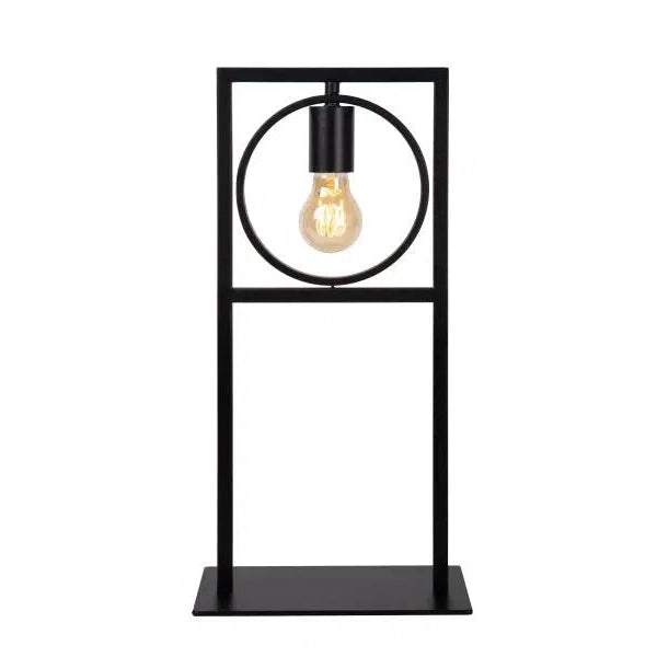 Lucide Suus tafellamp 1xE27 zwart-LUCIDE (verlichting)-Bouwhof shop