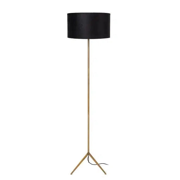 Lucide Tondo vloerlamp 38cm 1xE27 mat goud-LUCIDE (verlichting)-Bouwhof shop