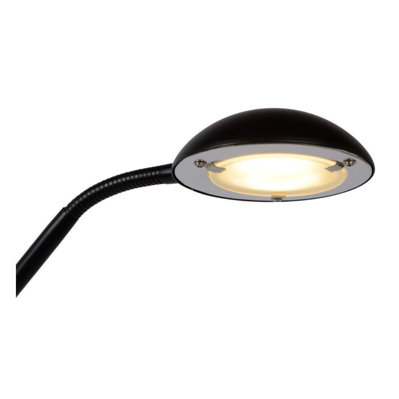 Lucide Zenith leeslamp - Ø 25.4 cm - LED dimbaar - 3000K - zwart-LUCIDE-Bouwhof shop (6627229008048)