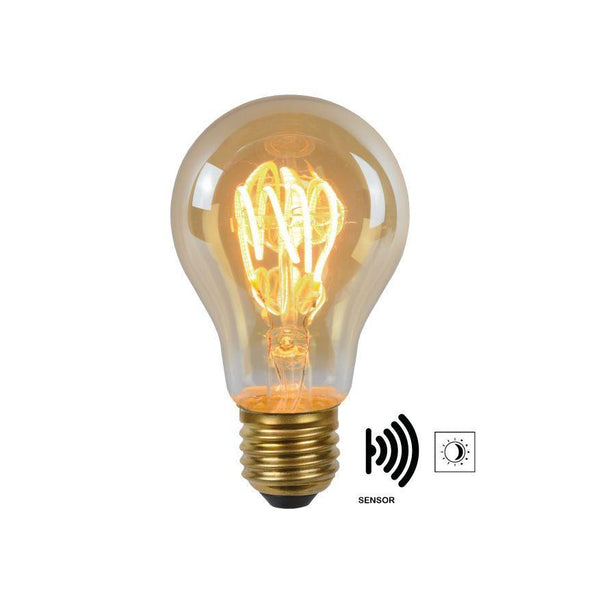 Lucide filament lamp buiten - ø 6 cm - led - e27 - 1x4w 2200k - amber-LUCIDE-Bouwhof shop (6143430459568)