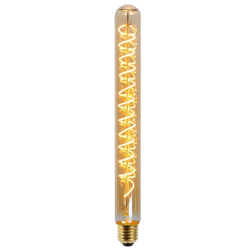 Lucide filament lamp - ø 3.2 Cm - led dimbaar - e27 - 1x5w 2200k - amber-LUCIDE-Bouwhof shop (6143453200560)