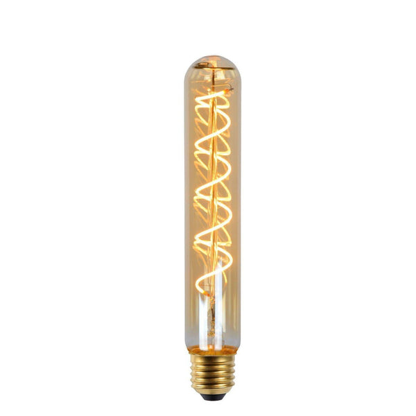 Lucide filament lamp - ø 3.2 Cm - led dimbaar - e27 - 1x5w 2200k - amber-LUCIDE-Bouwhof shop (6143453233328)