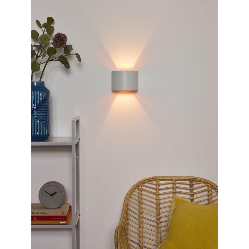 Lucide XIO - Wandlamp - LED Dimb. - G9 - 1x4W 2700K - Wit-LUCIDE-Bouwhof shop (6143435243696)