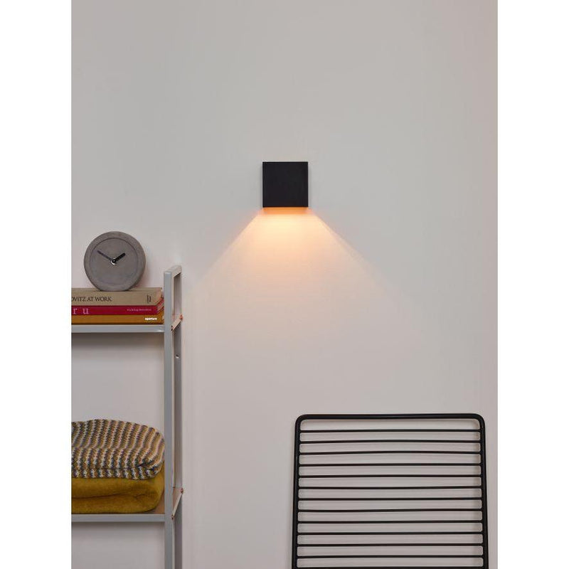 Lucide XIO - Wandlamp - LED Dimb. - G9 - 1x4W 2700K - Zwart-LUCIDE-Bouwhof shop (6143436128432)