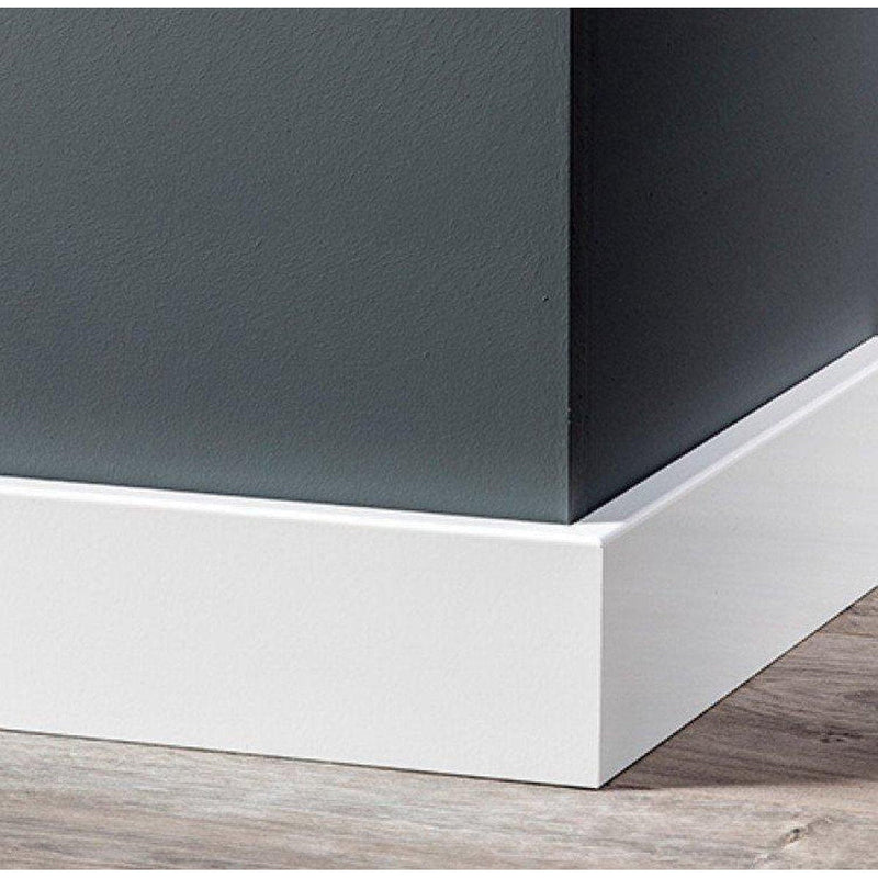 MDF Moderne plint 70x12 wit voorgelakt RAL 9010-PLINTEN & PROFIELEN CENTRALE-Bouwhof shop (7034089341104)