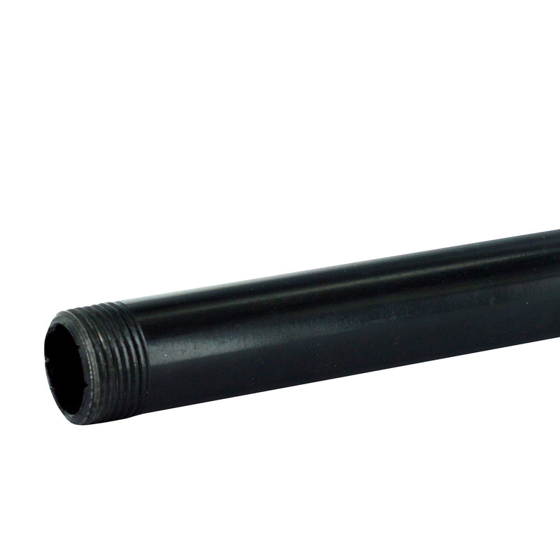 MyTube 25mm zwart buis schroefdraad 10cm-MAC LEAN PRODUCTS (bouwen)-Bouwhof shop