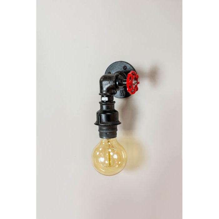 MyTube koppelstuk 25mm zwart decoratie kraanwiel rood-MAC LEAN PRODUCTS (bouwen)-Bouwhof shop