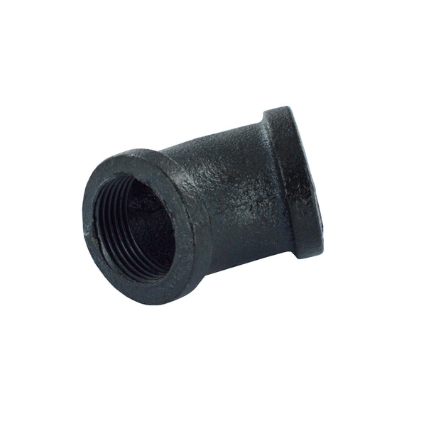 MyTube koppelstuk 25mm zwart hoek 45 graden-MAC LEAN PRODUCTS (bouwen)-Bouwhof shop