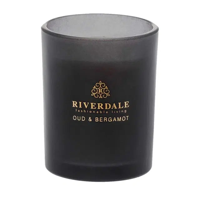 Riverdale Boutique Geurkaars in pot Oud & Bergamot 10 cm roze-Riverdale-Bouwhof shop