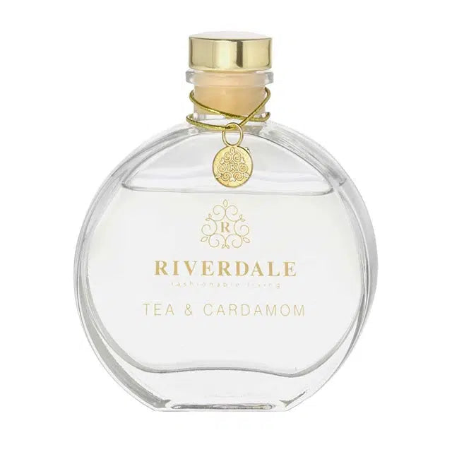 Riverdale Boutique Geurstokjes Tea & Cardamom 90ml groen-Riverdale-Bouwhof shop