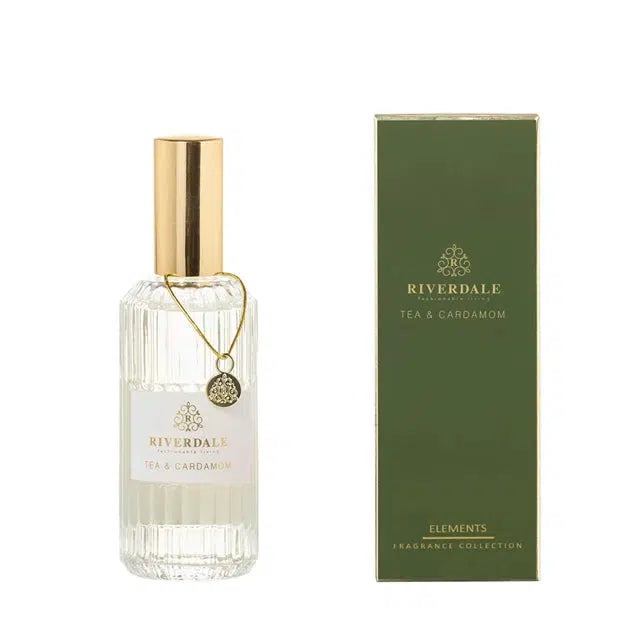 Riverdale Boutique Roomspray Tea & Cardamom 100ml groen-Riverdale-Bouwhof shop