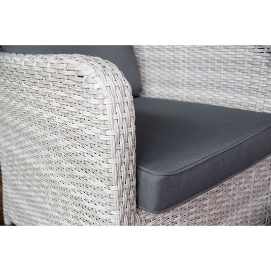 SenS-Line Esprit - comfortabele loungeset, wicker met grijze kussens-SENS-LINE-Bouwhof shop