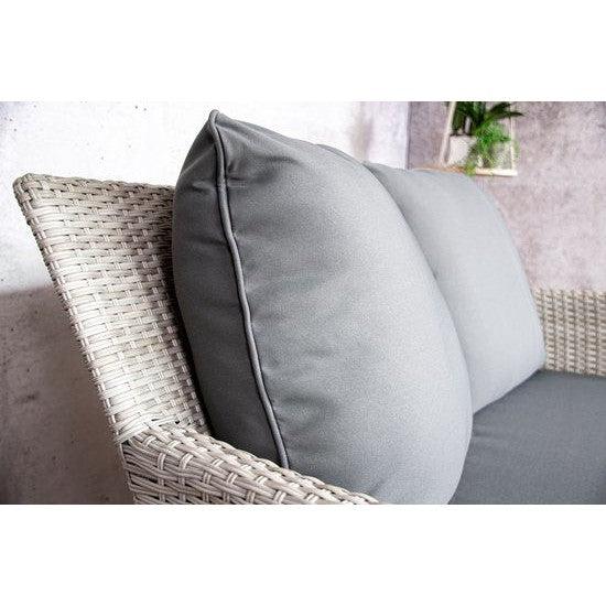 SenS-Line Esprit - comfortabele loungeset, wicker met grijze kussens-SENS-LINE-Bouwhof shop