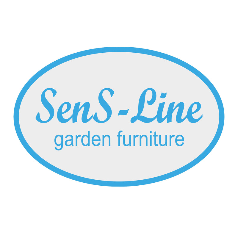 SenS-Line Kentucky - zwarte loungeset, antraciet frame, inclusief kussens-SENS-LINE-Bouwhof shop