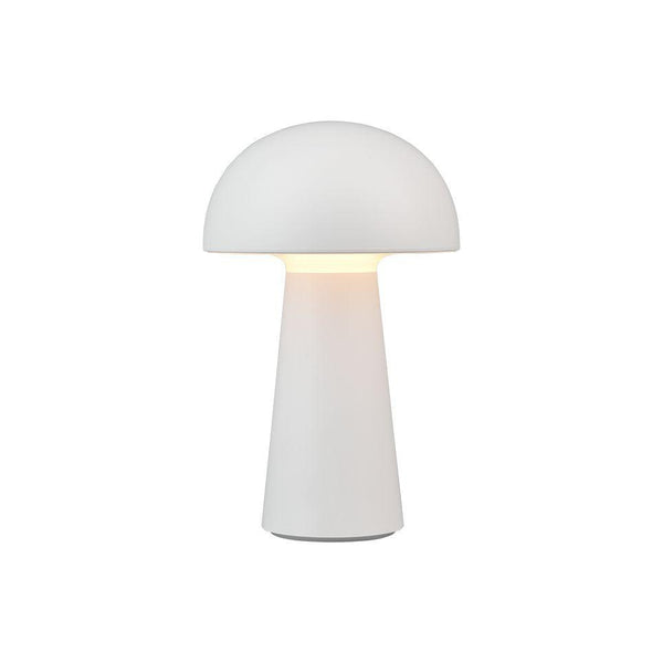 TRIO Reality tafellamp voor buiten, Lennon, oplaadbaar, wit-TRIO LIGHTING (verlichting)-Bouwhof shop