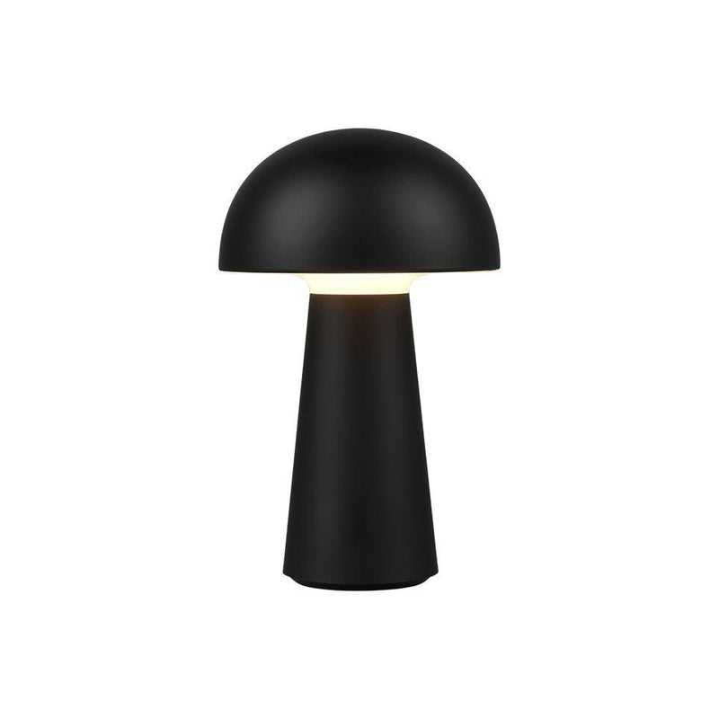 TRIO Reality tafellamp voor buiten, Lennon, oplaadbaar, zwart-TRIO LIGHTING (verlichting)-Bouwhof shop