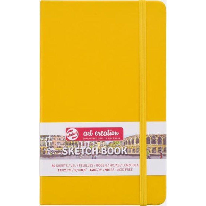 Talens Art Creation Schetsboek Golden Yellow 13 x 21 cm. 140 g. 80 pagina's-KONINKLIJKE TALENS B.V.-Bouwhof shop (6691000287408)