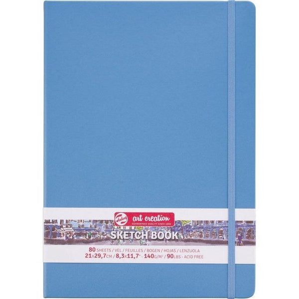 Talens Art Creation Schetsboek Lake Blue 21 x 30 cm. 140 g. 80 pagina's-KONINKLIJKE TALENS B.V.-Bouwhof shop (6691000549552)