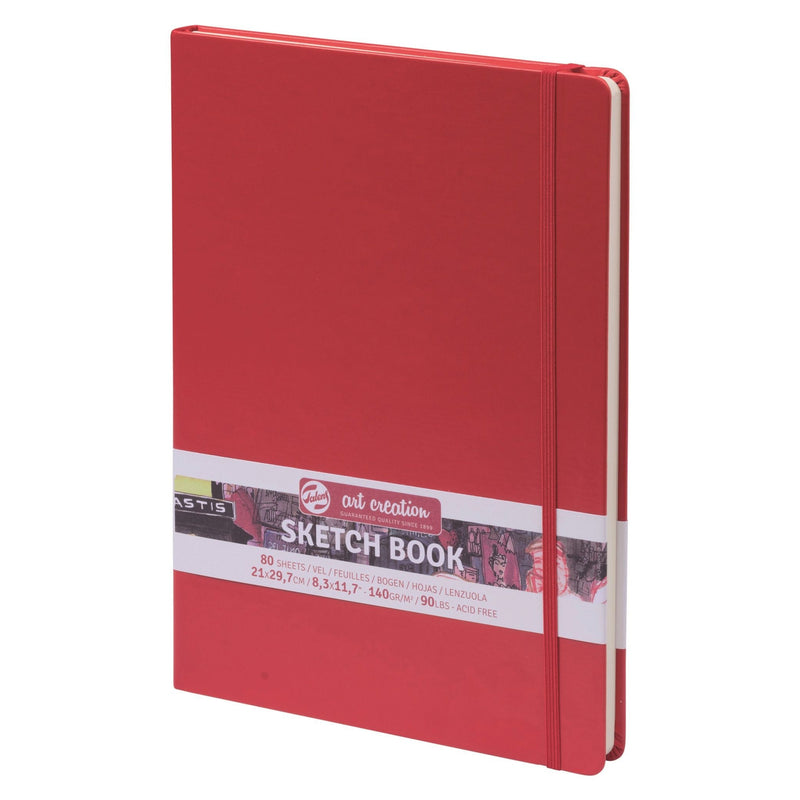 Talens Art Creation Schetsboek Rood 21X29.7 140 Grams-KONINKLIJKE TALENS B.V.-Bouwhof shop