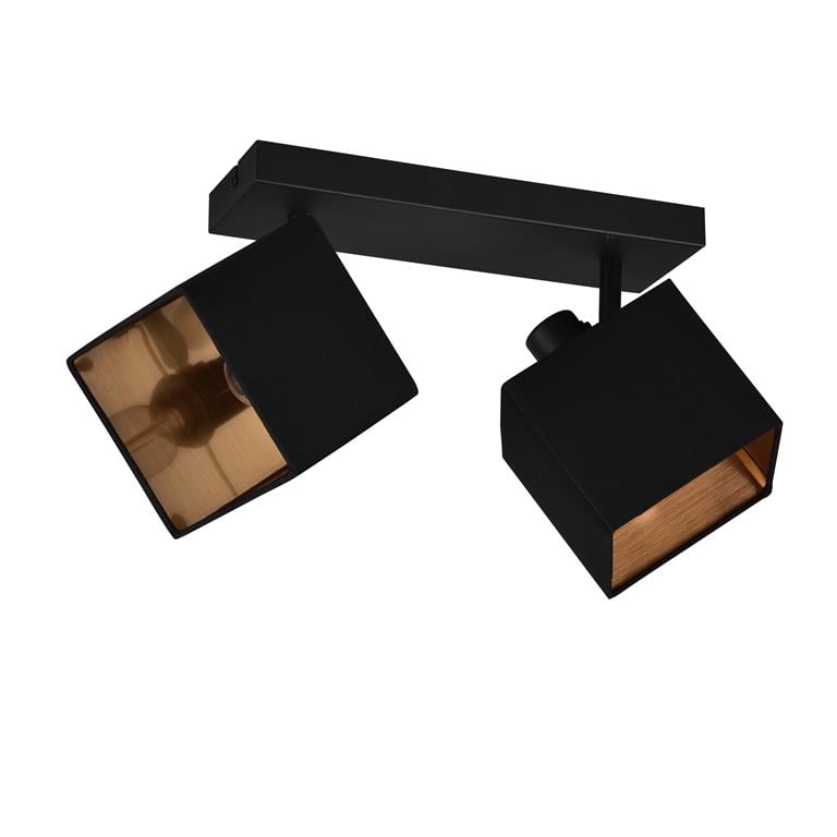 Trio Reality Henry plafondlamp, 2 spots, 2 x E14-TRIO LIGHTING (verlichting)-Bouwhof shop