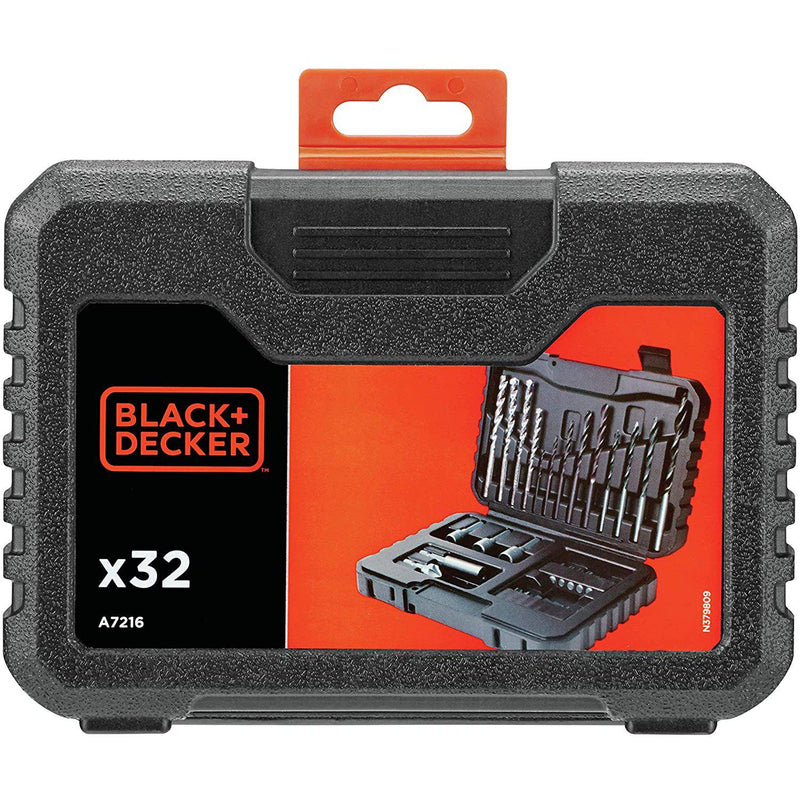 32-delige boren en bitset A7216-XJ-STANLEY BLACK & DECKER [BO]-Bouwhof shop (6714503594160)