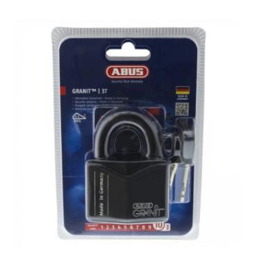 Abus Granit hangslot zwaar. granit plus 37. zwart 55mm zwart-SHI (ijzerwaren)-Bouwhof shop (6657270939824)