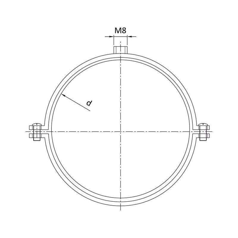 Air spiralo 1-puntsbeugel 125mm bs-TECHNISCHE UNIE [BO] (installatie) 1442201-Bouwhof shop (6702515945648)