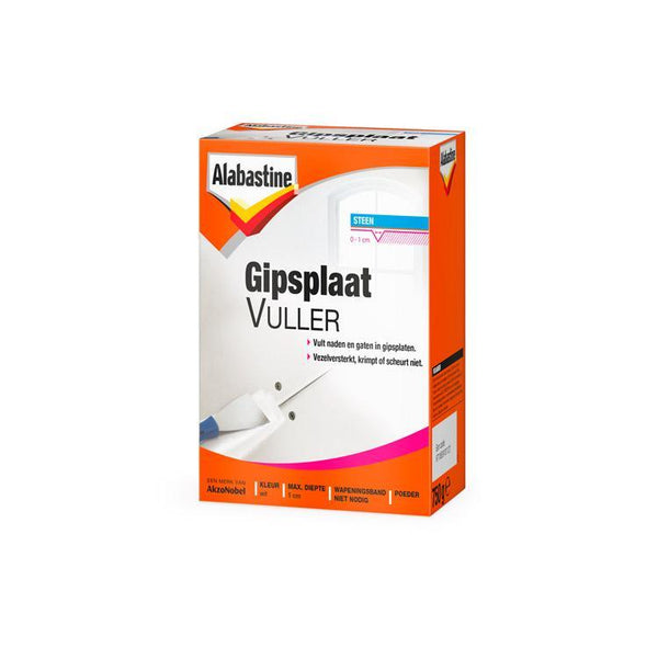 ALABASTINE GIPSPLAAT VULLER 750GR-AKZO NOBEL COATINGS (verf & behang)-Bouwhof shop (6169032917168)