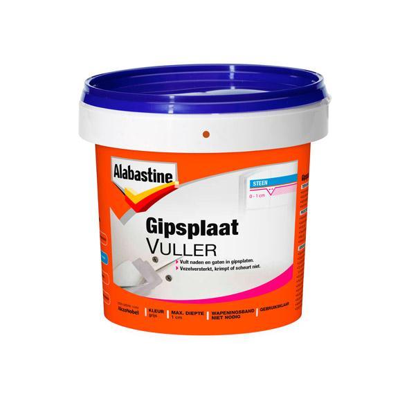 ALABASTINE GIPSPLAAT VULLER RM 1LTR-AKZO NOBEL COATINGS (verf & behang)-Bouwhof shop (6169032884400)