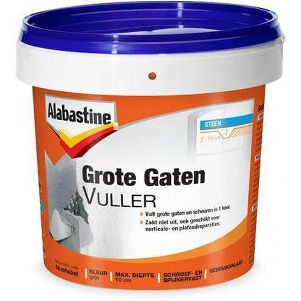 ALABASTINE GROTE GATEN VULLER 1LTR-AKZO NOBEL COATINGS (verf & behang)-Bouwhof shop (6170262077616)