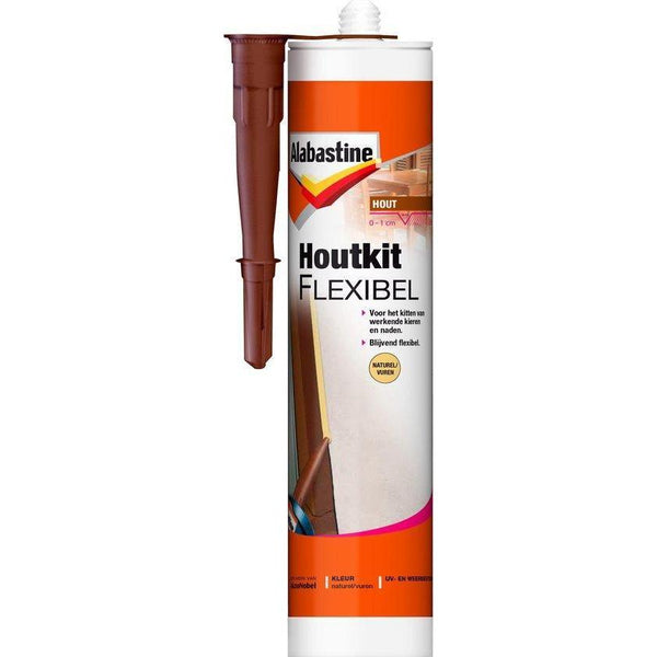 ALABASTINE HOUTKIT FLEXIBEL NATUREL 300ML-AKZO NOBEL COATINGS (verf & behang)-Bouwhof shop (6581354954928)