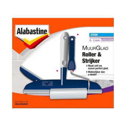 ALABASTINE MUURGLAD ROLLER+STRIJKER-AKZO NOBEL COATINGS (verf & behang)-Bouwhof shop (6581354758320)