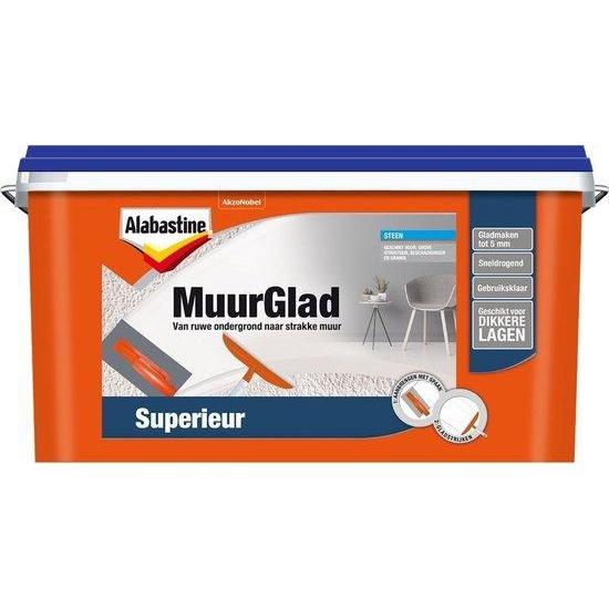 Alabastine muurglad superieur 10 liter-AKZO NOBEL COATINGS (verf & behang)-Bouwhof shop (6712869355696)