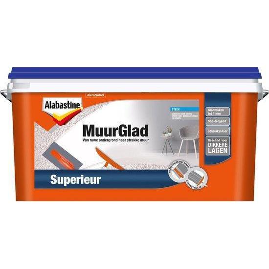 Alabastine muurglad superieur 5 liter-AKZO NOBEL COATINGS (verf & behang)-Bouwhof shop (6712872796336)