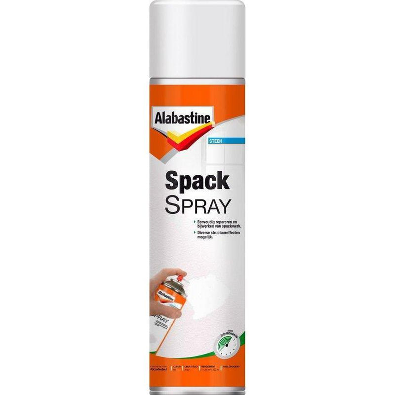 ALABASTINE SPACKSPRAY 300ML-AKZO NOBEL COATINGS (verf & behang)-Bouwhof shop (6535798620336)