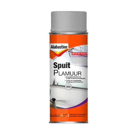 ALABASTINE SPUITPLAMUUR GRIJS 400ML-AKZO NOBEL COATINGS (verf & behang)-Bouwhof shop (6169030852784)