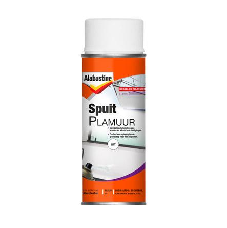 ALABASTINE SPUITPLAMUUR WIT 400ML-AKZO NOBEL COATINGS (verf & behang)-Bouwhof shop (6169030820016)