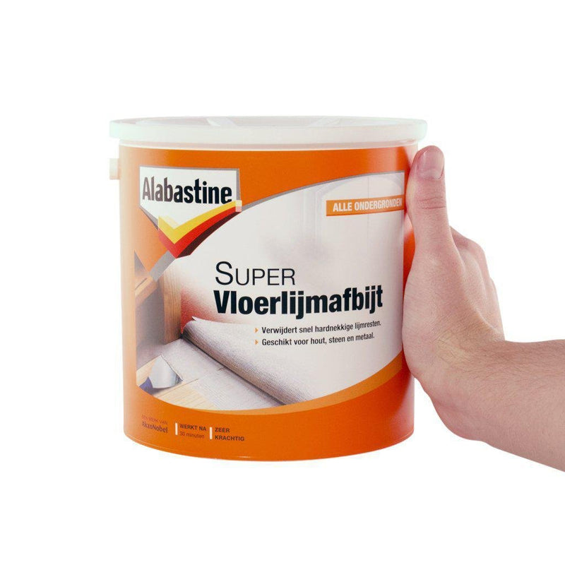 Alabastine super vloerlijmafbijt 2.5 Liter-AKZO NOBEL COATINGS (verf & behang)-Bouwhof shop (6169033441456)