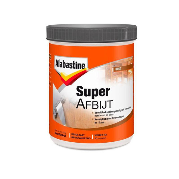 ALABASTINE SUPERAFBIJT 1 LITER-AKZO NOBEL COATINGS (verf & behang)-Bouwhof shop (6169030688944)