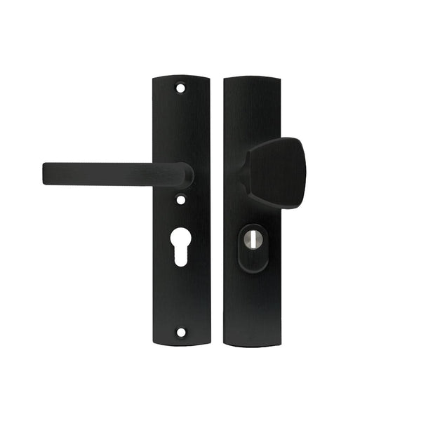 Axa veiligheidsbeslag Curve S-knop + blok PC55 zwart-NAUTA-Bouwhof shop