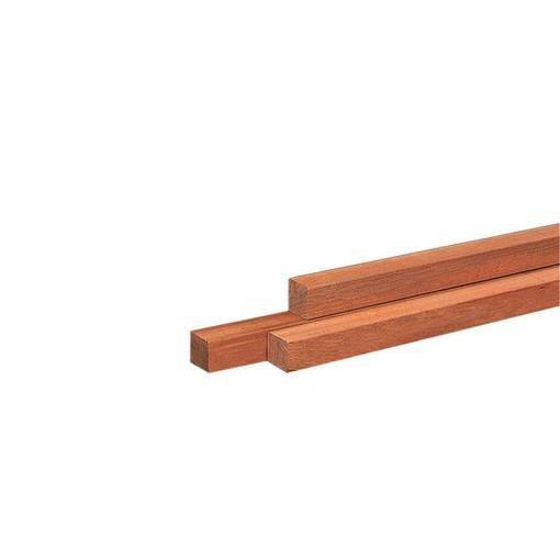 AZOBE HARDHOUTEN PAAL FIJNBEZAAGD GEPUNT 4X4X150 CM-WOODVISION [BO]-Bouwhof shop (6146880635056)