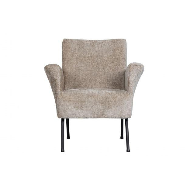 BePureHome Muse fauteuil grof geweven stof naturel-DE EEKHOORN [BO] (wonen)-Bouwhof shop