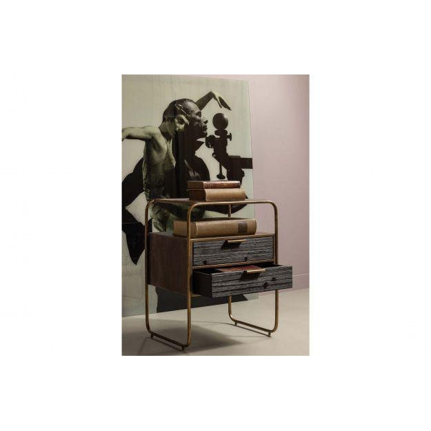 BePureHome Polite nachtkastje metaal/hout antique brass-DE EEKHOORN [BO] (wonen)-Bouwhof shop (7067465613488)