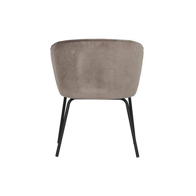 BEPUREHOME ADMIT EETKAMERSTOEL FLUWEEL KHAKI-DE EEKHOORN [BO]-Bouwhof shop (6152600780976)