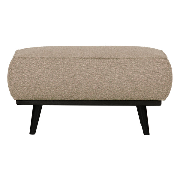 BEPUREHOME STATEMENT HOCKER BOUCLE BEIGE 80X55CM-DE EEKHOORN [BO]-Bouwhof shop (6152605466800)